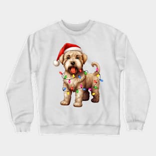 Christmas Soft Coated Wheaten Terrier Crewneck Sweatshirt